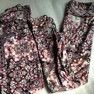 Lularoe mommy and me set leggings